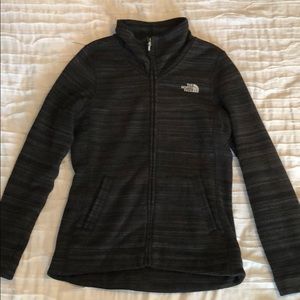 The North Face zip up jacket
